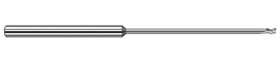 Picture of Harvey Tool 38078 Dia 0.078 LOC 0.1170 OAL3.00 End Mill Standard Flute Standard Helix Carbide Uncoated Single End Square Sharp